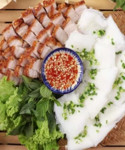 Bánh hỏi heo quay Sài Gòn 1970s