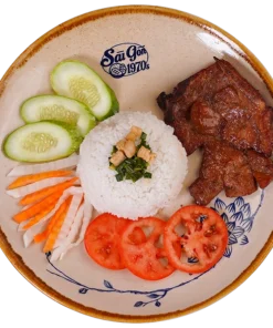 Cơm tấm sườn cốt lết