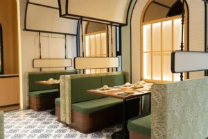 Không gian nhà hàng cơm tấm sài gòn 1970s