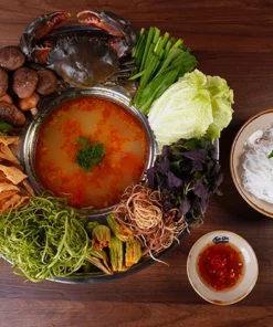 Lẩu cua mãng cầu