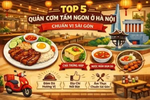 Quán cơm tấm sài gòn ngon ở hà nội