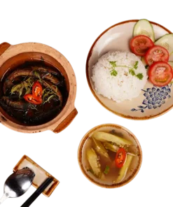 Cơm Cá kèo Kho Rau Răm & Canh Chua