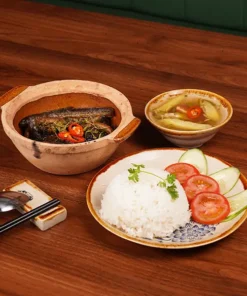 Cơm Cá kèo Kho Rau Răm & Canh Chua