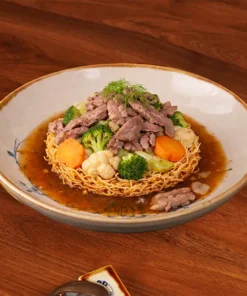 Mỳ Xào Giòn Thịt Bò