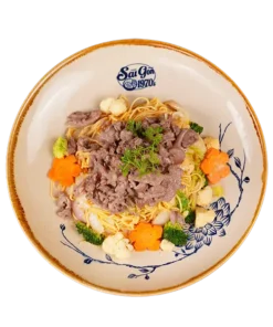 Mỳ xào săn thịt bò