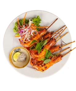 Tôm Sú Nướng Muối Ớt